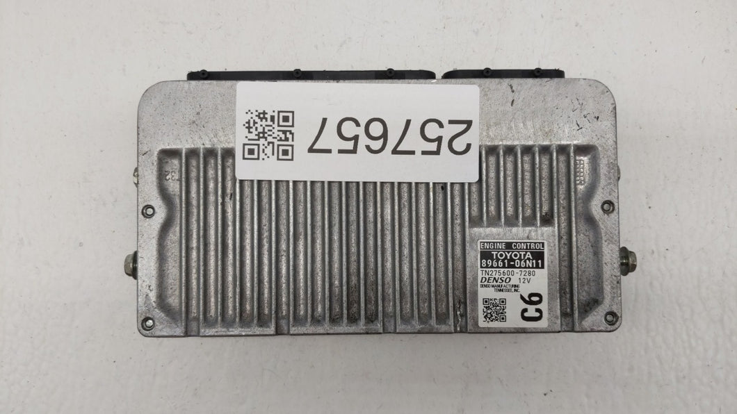 2016-2017 Toyota Camry PCM Engine Control Computer ECU ECM PCU OEM P/N:89661-06N12 89661-06N11 Fits Fits 2016 2017 OEM Used Auto Parts - Oemusedautoparts1.com 