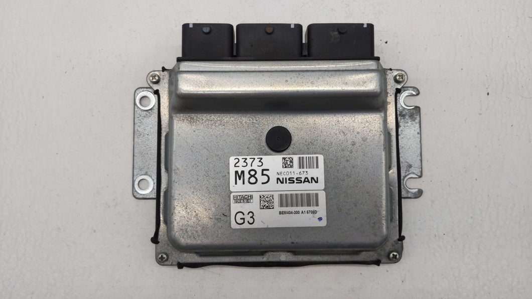 2013-2015 Nissan Sentra PCM Engine Control Computer ECU ECM PCU OEM P/N:BEM404-300 A1 NEC001-666 Fits Fits 2013 2014 2015 OEM Used Auto Parts - Oemusedautoparts1.com 