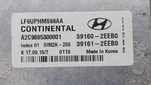 2016-2017 Hyundai Sonata PCM Engine Control Computer ECU ECM PCU OEM P/N:39160-2EEB1 39161-2EEB1, 39160-2EEB0 Fits Fits 2016 2017 OEM Used Auto Parts