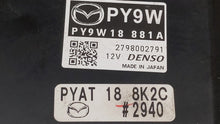 2016 Mazda Cx-5 PCM Engine Control Computer ECU ECM PCU OEM P/N:PY9V 18 881 PY9W 18 881, PY9W 18 881A Fits Fits 2017 2018 OEM Used Auto Parts