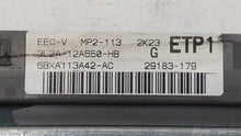 2003 Ford Explorer Sport PCM Engine Control Computer ECU ECM PCU OEM P/N:3L2A-12A650-HB Fits OEM Used Auto Parts - Oemusedautoparts1.com 