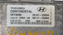 2011-2014 Hyundai Sonata PCM Engine Control Computer ECU ECM PCU OEM P/N:39101-2G673 39101-2G671 Fits Fits 2011 2012 2013 2014 OEM Used Auto Parts