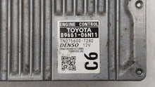 2016-2017 Toyota Camry Motor Computadora Ecu Pcm Ecm Pcu OEM 259316