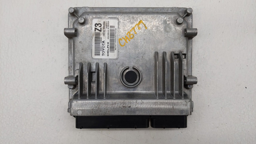 2015 Toyota Corolla PCM Engine Control Computer ECU ECM PCU OEM P/N:89661-0Z630 89661-0Z631 Fits OEM Used Auto Parts - Oemusedautoparts1.com 