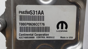 2016-2017 Chrysler 200 PCM Engine Control Computer ECU ECM PCU OEM P/N:P68258531AA P68258531AB, 68068444AG Fits Fits 2016 2017 OEM Used Auto Parts - Oemusedautoparts1.com 