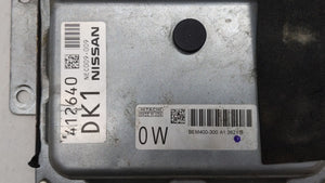 2013-2014 Nissan Altima PCM Engine Control Computer ECU ECM PCU OEM P/N:BEM400-300 MEC300-010 D1 Fits Fits 2013 2014 OEM Used Auto Parts - Oemusedautoparts1.com