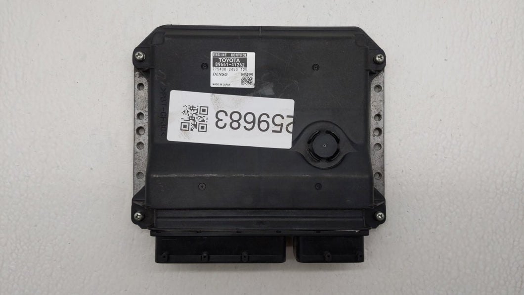 2010 Toyota Prius PCM Engine Control Computer ECU ECM PCU OEM P/N:89661-47262 89681-47081, 89661-47261 Fits OEM Used Auto Parts - Oemusedautoparts1.com