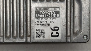 2015 Toyota Camry PCM Engine Control Computer ECU ECM PCU OEM P/N:89661-06N10 89661-06N11 Fits OEM Used Auto Parts - Oemusedautoparts1.com