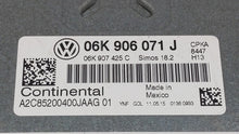 2015 Volkswagen Passat PCM Engine Control Computer ECU ECM PCU OEM P/N:06K 906 071 J 06K 907 425 C Fits OEM Used Auto Parts - Oemusedautoparts1.com