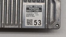 2013-2014 Lexus Es350 PCM Engine Control Computer ECU ECM PCU OEM P/N:89661-33M71 Fits Fits 2013 2014 OEM Used Auto Parts - Oemusedautoparts1.com