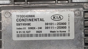 2011-2013 Kia Optima PCM Engine Control Computer ECU ECM PCU OEM P/N:39101-2G901 39101-2G864, 39111-2G864 Fits Fits 2011 2012 2013 OEM Used Auto Parts - Oemusedautoparts1.com