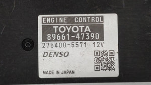 2011 Toyota Prius PCM Engine Control Computer ECU ECM PCU OEM P/N:89661-47390 89681-47211 Fits OEM Used Auto Parts - Oemusedautoparts1.com