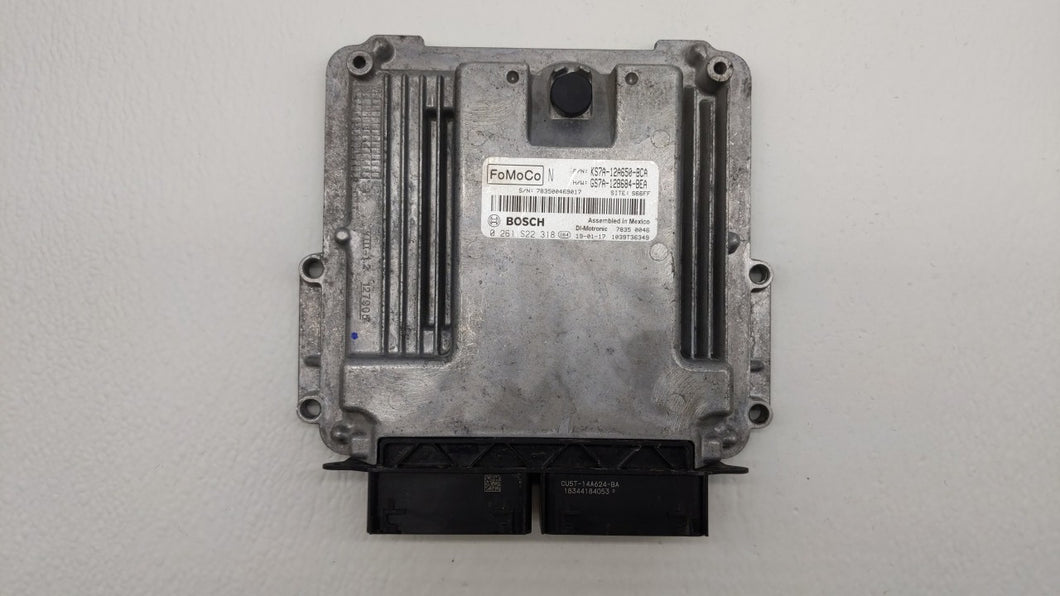 2017-2019 Ford Fusion PCM Engine Control Computer ECU ECM PCU OEM P/N:KS7A-12A650-BCA HS7A-12A650-ABB Fits Fits 2017 2018 2019 OEM Used Auto Parts - Oemusedautoparts1.com