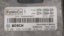 2017-2019 Ford Fusion PCM Engine Control Computer ECU ECM PCU OEM P/N:KS7A-12A650-BCA HS7A-12A650-ABB Fits Fits 2017 2018 2019 OEM Used Auto Parts - Oemusedautoparts1.com