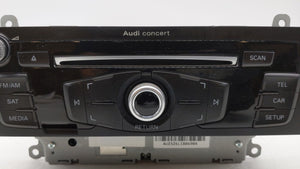 2013 Audi A4 Quattro Radio AM FM Cd Player Receiver Replacement P/N:8R1 035 186 Q 8R1 035 186 H Fits 2014 2015 2016 OEM Used Auto Parts