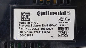 2013 Subaru Legacy Climate Control Module Temperature AC/Heater Replacement P/N:72311 AJ08A 72311AJ03A Fits OEM Used Auto Parts