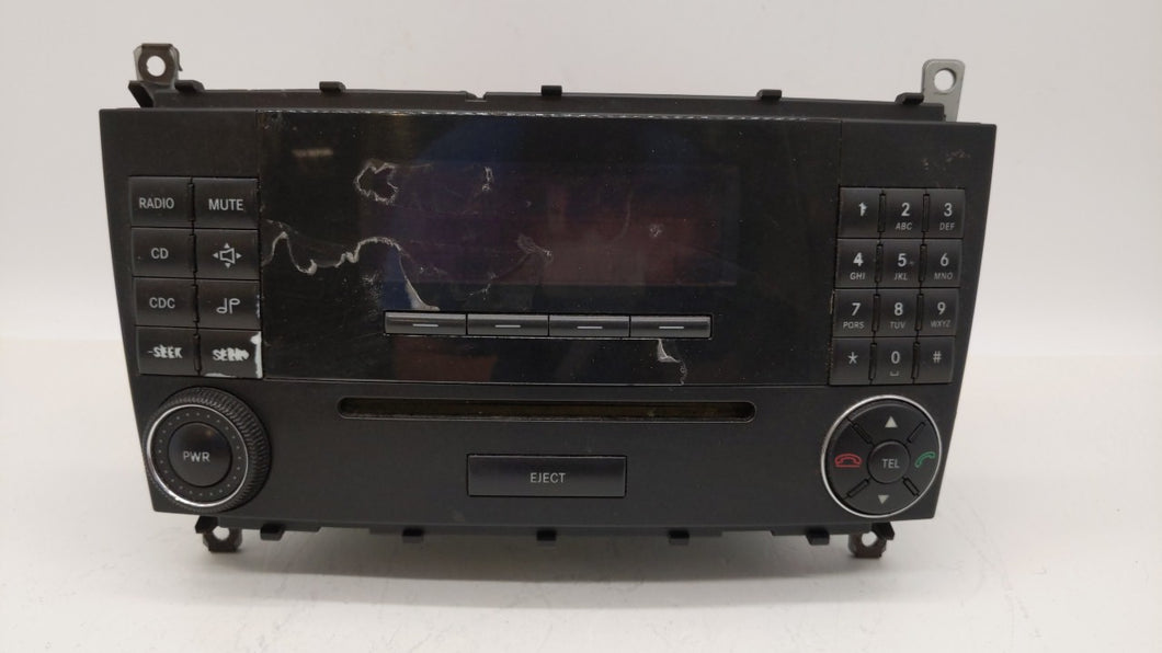 2001-2005 Mercedes-Benz C240 Radio AM FM Cd Player Receiver Replacement P/N:2038273942 203 827 39 42 Fits OEM Used Auto Parts