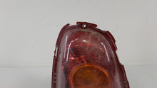 2007 Mini Cooper Tail Light Assembly Driver Left OEM P/N:2757010 2757012 Fits OEM Used Auto Parts