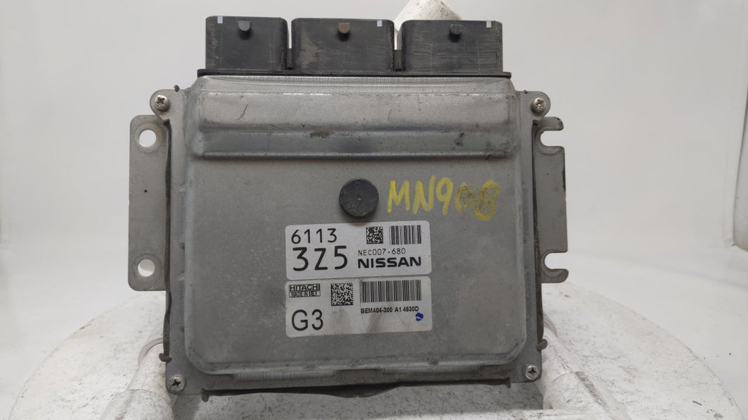 2014 Nissan Altima PCM Engine Control Computer ECU ECM PCU OEM P/N:BEM404-300 A1 Fits OEM Used Auto Parts - Oemusedautoparts1.com 