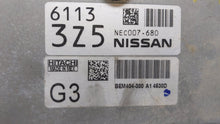 2014 Nissan Altima PCM Engine Control Computer ECU ECM PCU OEM P/N:BEM404-300 A1 Fits OEM Used Auto Parts - Oemusedautoparts1.com 