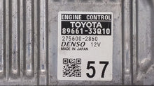 2015 Lexus Es350 PCM Engine Control Computer ECU ECM PCU OEM P/N:89661-33Q11 89661-33Q10 Fits OEM Used Auto Parts - Oemusedautoparts1.com