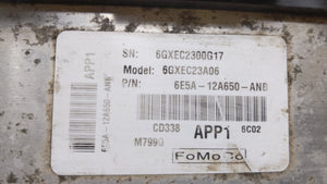 2006 Mercury Milan PCM Engine Control Computer ECU ECM PCU OEM P/N:6E5A-12A650-ANB Fits OEM Used Auto Parts - Oemusedautoparts1.com