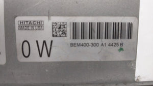 2014 Nissan Altima PCM Engine Control Computer ECU ECM PCU OEM P/N:BEM400-300 A1 Fits OEM Used Auto Parts - Oemusedautoparts1.com