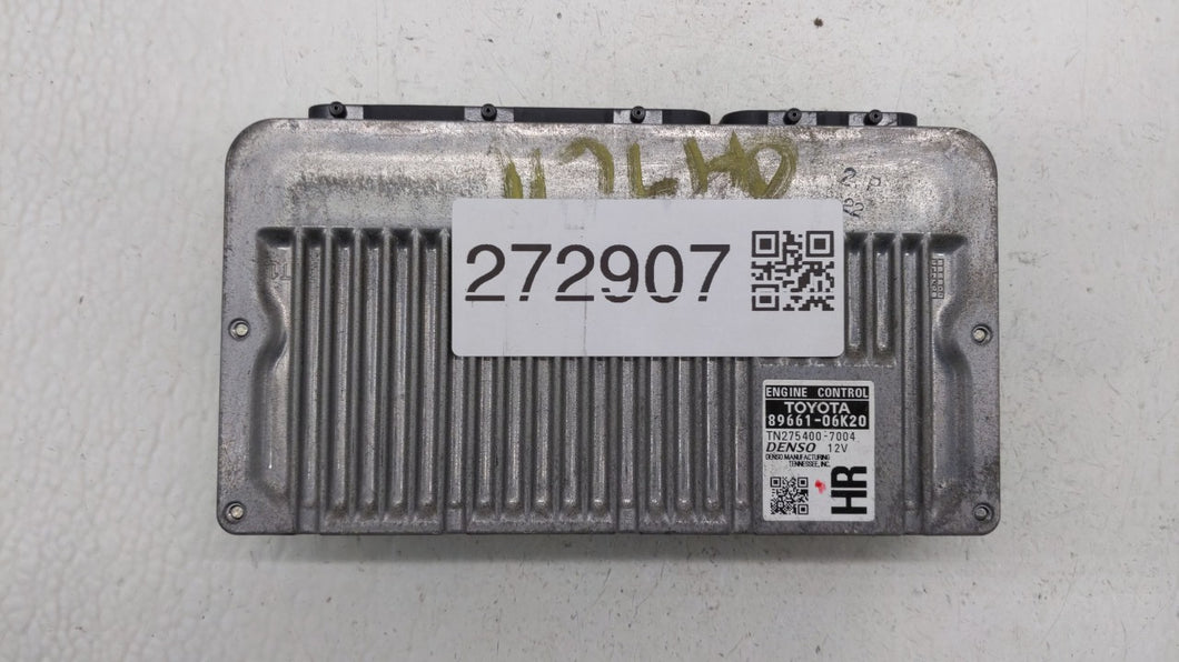 2012-2014 Toyota Camry PCM Engine Control Computer ECU ECM PCU OEM P/N:89661-06K20 89661-06K21 Fits Fits 2012 2013 2014 OEM Used Auto Parts - Oemusedautoparts1.com