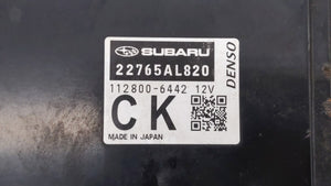 2019 Subaru Forester PCM Engine Control Computer ECU ECM PCU OEM P/N:2265AL820 22765AN460 Fits OEM Used Auto Parts - Oemusedautoparts1.com