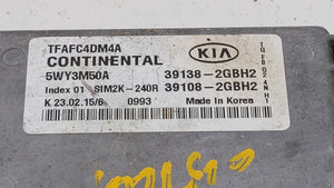 2015 Kia Optima PCM Engine Control Computer ECU ECM PCU OEM P/N:39138-2GBE6 39138-2GBH2 Fits OEM Used Auto Parts - Oemusedautoparts1.com