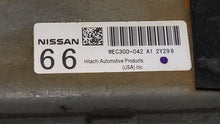 2013 Nissan Altima PCM Engine Control Computer ECU ECM PCU OEM P/N:MEC300-041 A1 MEC300-042 A1, NEC007-070 Fits Fits 2014 OEM Used Auto Parts - Oemusedautoparts1.com