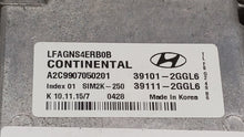 2015-2017 Hyundai Sonata PCM Engine Control Computer ECU ECM PCU OEM P/N:39101-2GGL5 39111-2GGL5 Fits Fits 2015 2016 2017 OEM Used Auto Parts - Oemusedautoparts1.com