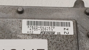 2006 Honda Pilot PCM Engine Control Computer ECU ECM PCU OEM P/N:37820-PVJ-A78 37820-PVJ-A81, 37820-PVJ-A79 Fits OEM Used Auto Parts