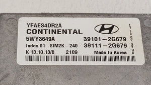 2011-2014 Hyundai Sonata PCM Engine Control Computer ECU ECM PCU OEM P/N:39111-2G676 39101-2G667 Fits Fits 2011 2012 2013 2014 OEM Used Auto Parts - Oemusedautoparts1.com