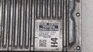 2015 Toyota Camry PCM Engine Control Computer ECU ECM PCU OEM P/N:89661-06T90 Fits OEM Used Auto Parts - Oemusedautoparts1.com