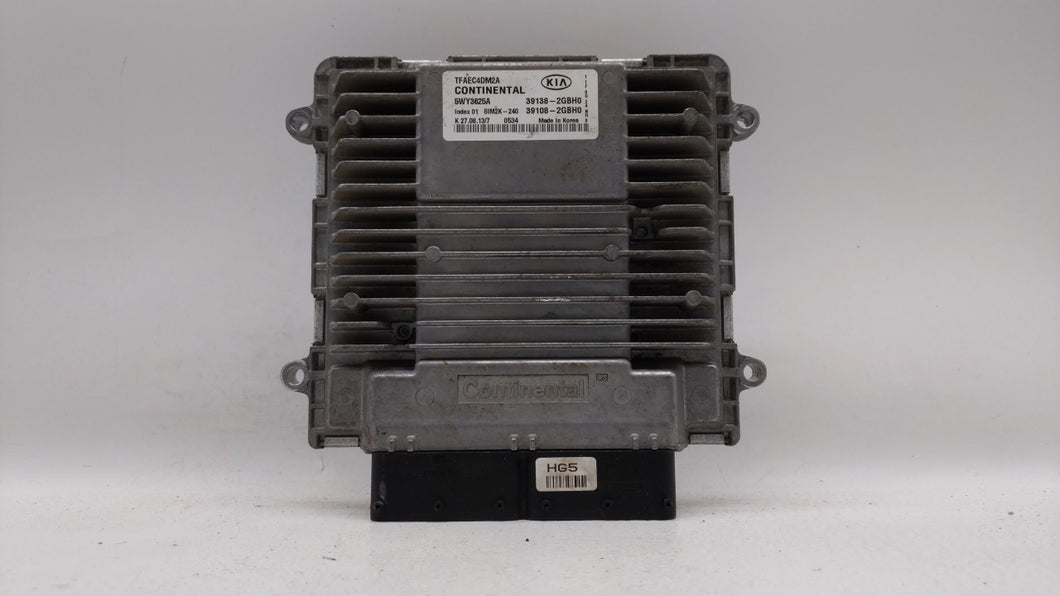 2014-2015 Kia Optima PCM Engine Control Computer ECU ECM PCU OEM P/N:39138-2GBH0 39108-2GBH0, 391382GBH0 Fits Fits 2014 2015 OEM Used Auto Parts - Oemusedautoparts1.com