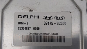 2012-2016 Hyundai Genesis PCM Engine Control Computer ECU ECM PCU OEM P/N:39172-3C020 39175-3C000 Fits OEM Used Auto Parts - Oemusedautoparts1.com