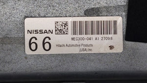 2011-2013 Nissan Altima PCM Engine Control Computer ECU ECM PCU OEM P/N:MEC114-100 MEC112-130 B1 Fits Fits 2011 2012 2013 OEM Used Auto Parts - Oemusedautoparts1.com