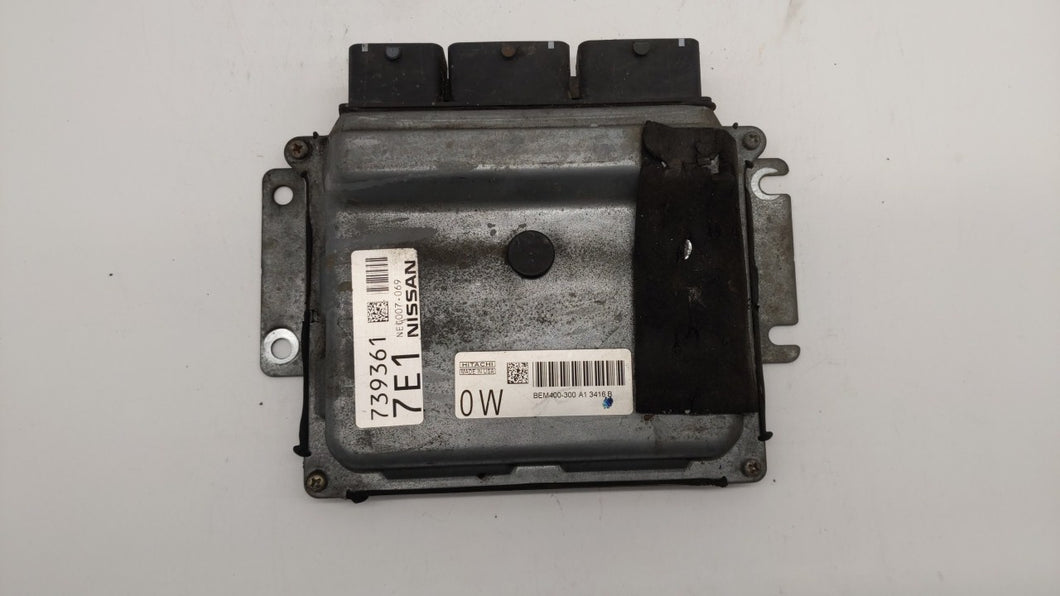 2015 Nissan Altima PCM Engine Control Computer ECU ECM PCU OEM P/N:BEM404-300 A1 NEC001-666, NEC013-028 Fits Fits 2013 2014 OEM Used Auto Parts - Oemusedautoparts1.com