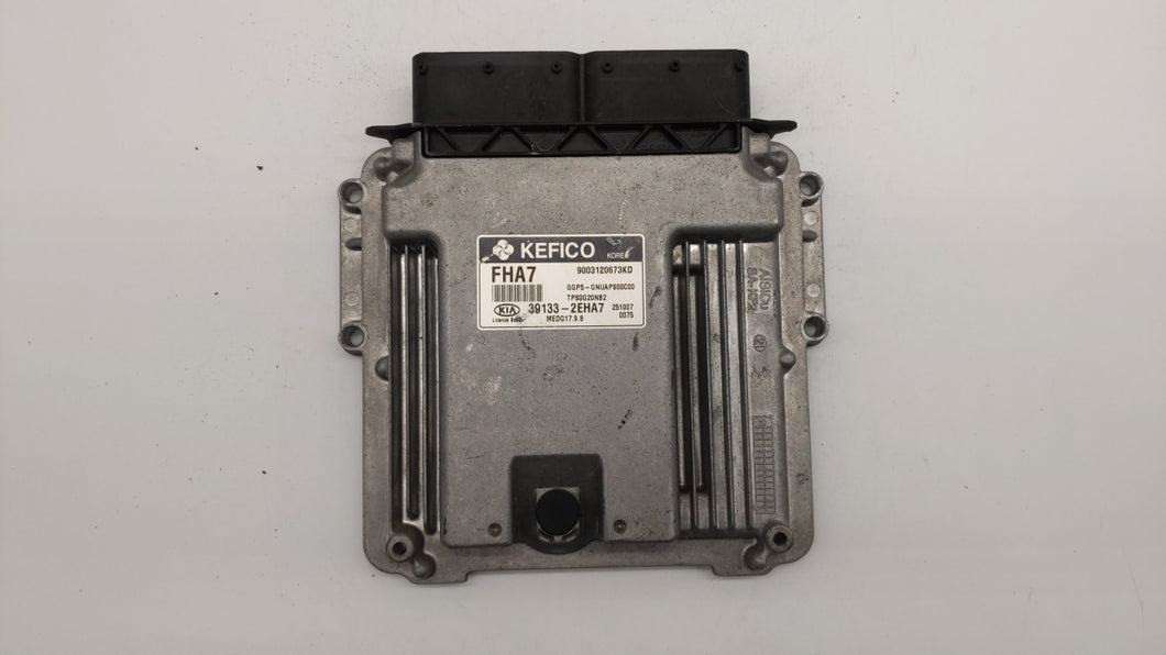 2016 Kia Soul PCM Engine Control Computer ECU ECM PCU OEM P/N:39133-2EHA7 Fits OEM Used Auto Parts - Oemusedautoparts1.com