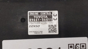 2008-2009 Toyota Camry PCM Engine Control Computer ECU ECM PCU OEM P/N:89661-06G40 89661-06G10, 89661-06G11 Fits Fits 2008 2009 OEM Used Auto Parts - Oemusedautoparts1.com