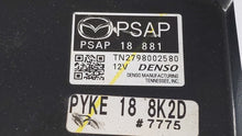 2017-2018 Mazda 3 PCM Engine Control Computer ECU ECM PCU OEM P/N:PSAP 18 881 PY9W 18 881A, PY9W 18 881 Fits Fits 2016 2017 2018 OEM Used Auto Parts