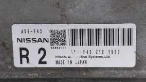 2011 Nissan Maxima PCM Engine Control Computer ECU ECM PCU OEM P/N:A56-F44 A56-F43 Fits OEM Used Auto Parts - Oemusedautoparts1.com