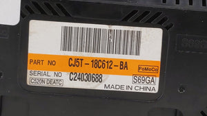 2013-2016 Ford Escape Climate Control Module Temperature AC/Heater Replacement P/N:CJ5T-19980-CF CJ5T-19980-DD Fits OEM Used Auto Parts