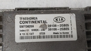 2014-2015 Kia Optima PCM Engine Control Computer ECU ECM PCU OEM P/N:39138-2GBE5 39108-2GBE5, 39138-2GBE6 Fits Fits 2014 2015 OEM Used Auto Parts - Oemusedautoparts1.com