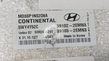 2011-2013 Hyundai Elantra PCM Engine Control Computer ECU ECM PCU OEM P/N:39102-2EMN2 39103-2EMN2 Fits Fits 2011 2012 2013 OEM Used Auto Parts - Oemusedautoparts1.com