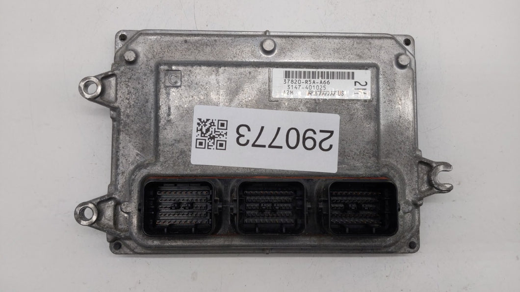 2012-2014 Honda Cr-V PCM Engine Control Computer ECU ECM PCU OEM P/N:37820-R5A-A66 37820-R5A-A64 Fits Fits 2012 2013 2014 OEM Used Auto Parts - Oemusedautoparts1.com