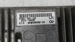 2016-2017 Honda Accord PCM Engine Control Computer ECU ECM PCU OEM P/N:37820-5A0-L63 37820-5A0-L64 Fits Fits 2016 2017 OEM Used Auto Parts - Oemusedautoparts1.com