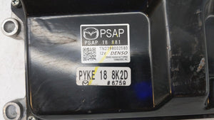 2018 Mazda 3 PCM Engine Control Computer ECU ECM PCU OEM P/N:PSAP 18 881 PY9W 18 881A, PY9W 18 881 Fits OEM Used Auto Parts