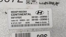 2011-2013 Hyundai Elantra PCM Engine Control Computer ECU ECM PCU OEM P/N:39102-2EMN2 39103-2EMN2 Fits Fits 2011 2012 2013 OEM Used Auto Parts - Oemusedautoparts1.com